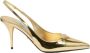 Prada Platina Leren Slingback Yellow Dames - Thumbnail 1