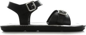 Prada Platte sandalen Zwart Dames