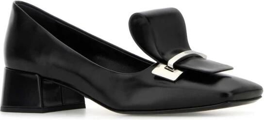 Prada 35mm Pump van geborsteld leer - Foto 2