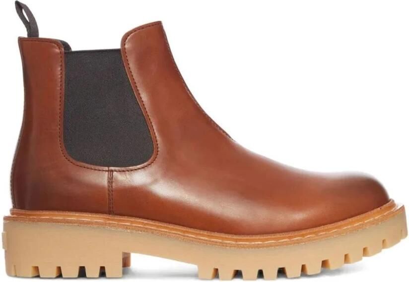 Prada 45mm Leren Chelsea Boots