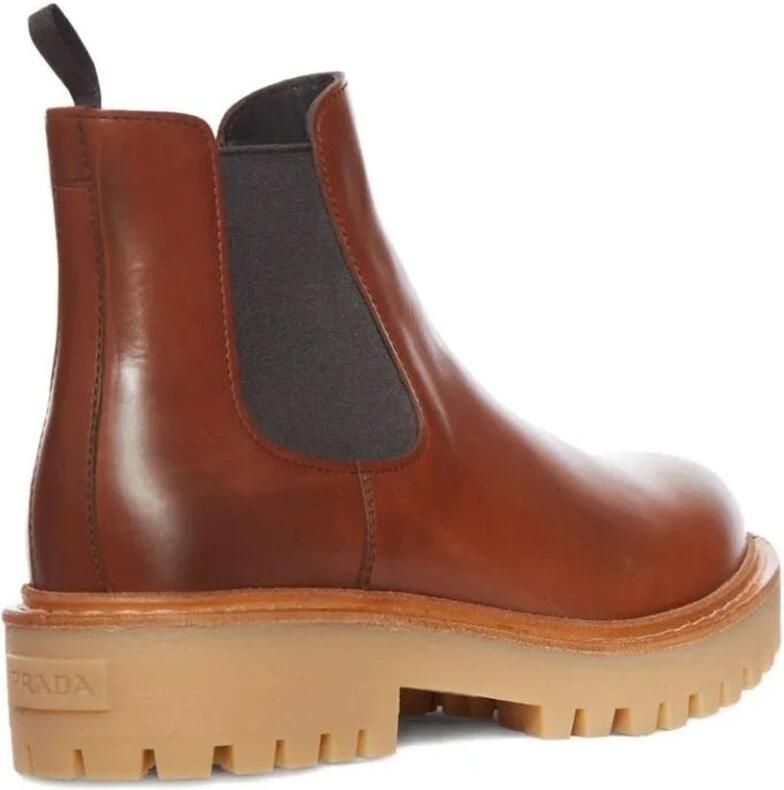 Prada 45mm Leren Chelsea Boots - Foto 2