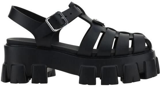 Prada Acetate Platform Sandals