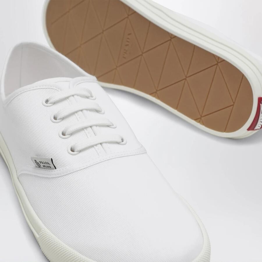 Prada Allacciate Leren Vetersneakers - Foto 2