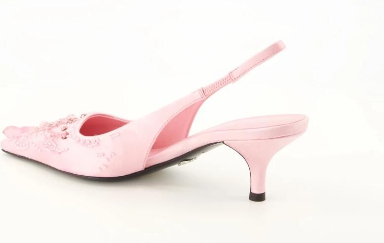 Prada Babies Satin Slingback Pomp - Foto 5