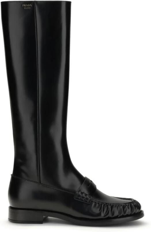 Prada Bos Taurus Flat Boots
