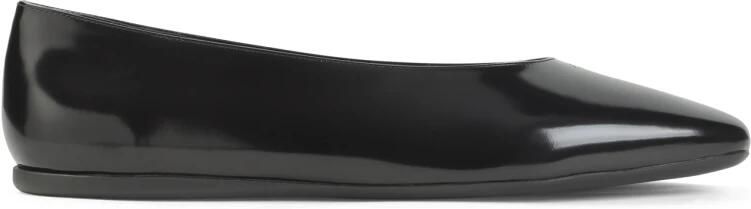 Prada Brushed Leather Ballerinas