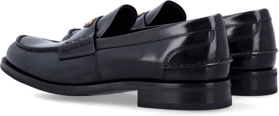 Prada Brushed Leather Loafers - Foto 2
