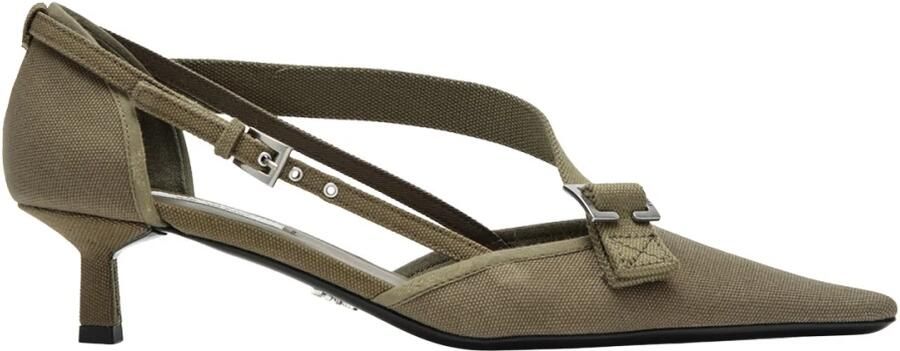 Prada Canvas Pumps