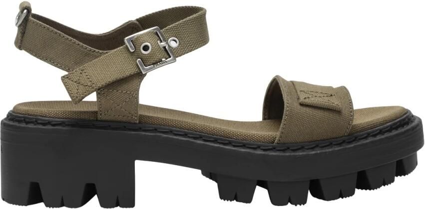 Prada Canvas Sandalen