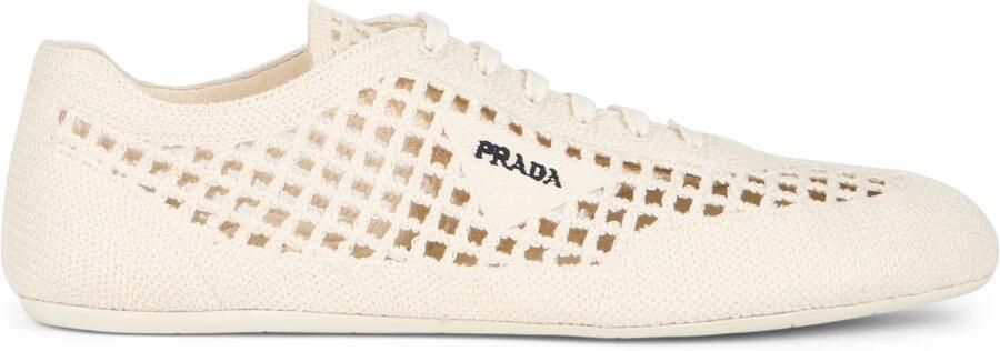 Prada Collapse Crochet Laced Sneakers - Foto 4