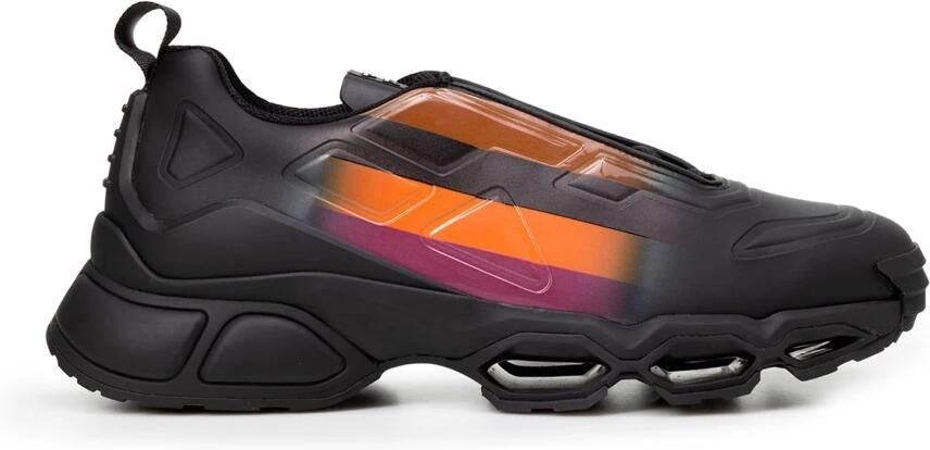 Prada Lage Sneakers met Blokkleurig Effect Black Heren