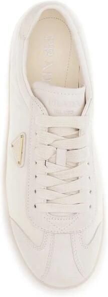 Prada Cream Polyamide Low Top Sneakers - Foto 2