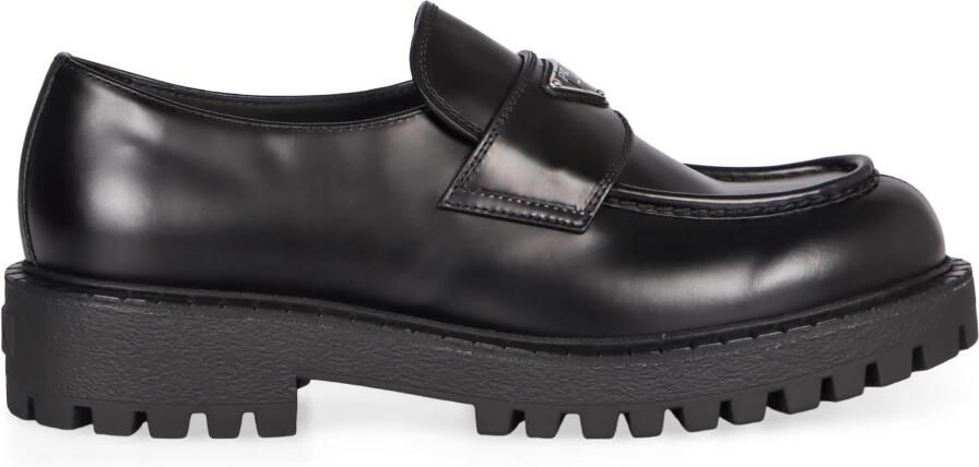 Prada Double Chocolate Loafers