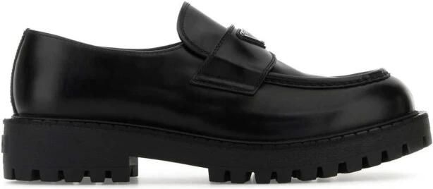 Prada Double Chocolate Loafers