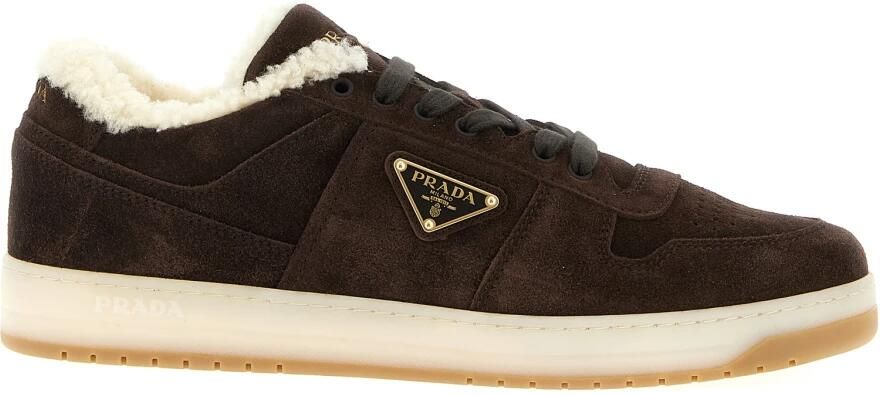 Prada Downtown Suede Sneakers