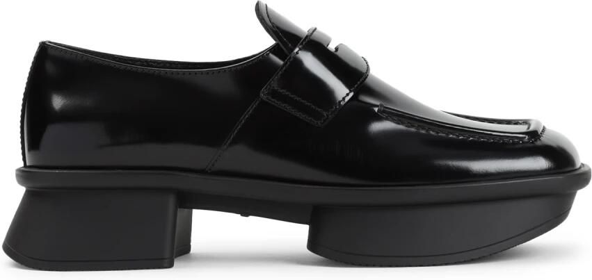 Prada Equal Loafers van geborsteld leer