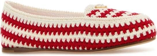 Prada Geborduurde Crochet Loafers - Foto 2