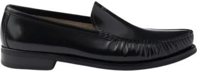 Prada Gepolijste Leren Loafers