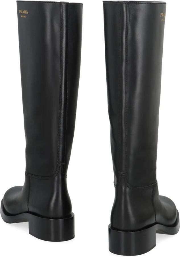 Prada Hoge Leren Laarzen