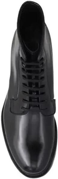 Prada Kalfsleren Veterlaarzen - Foto 2