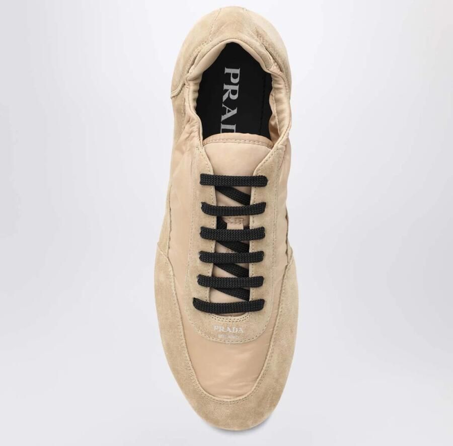 Prada Kameel Lage Sneakers - Foto 4