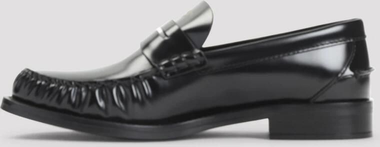 Prada Klassieke Zwarte Leren Loafers - Foto 4