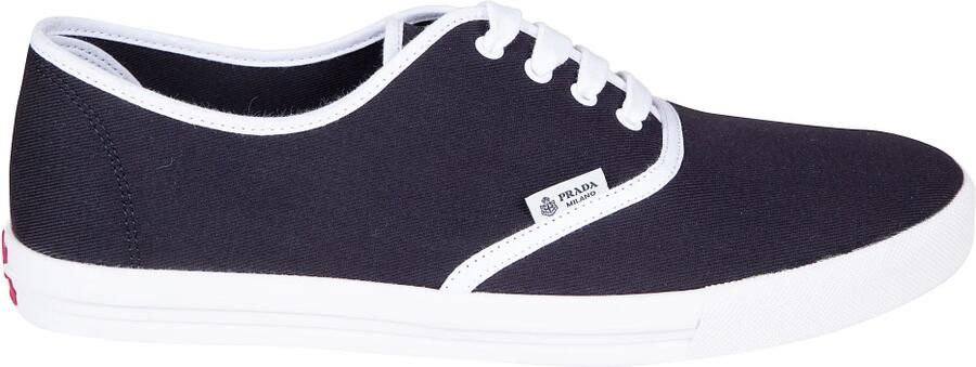 Prada Drill Fabric Sneakers