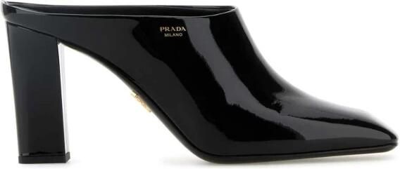 Prada Leather Mules 85mm