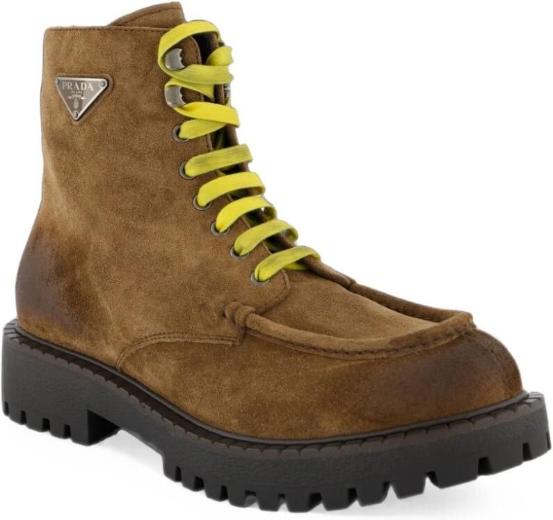 Prada Lederen Veterschoenen - Foto 2