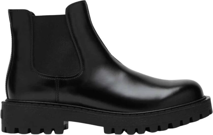 Prada Leren Chelsea Boots