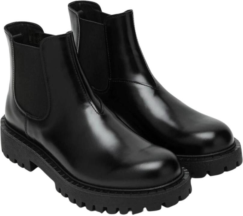 Prada Leren Chelsea Boots