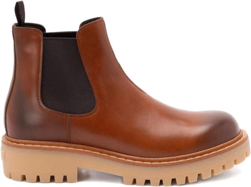 Prada Leren Chelsea Boots