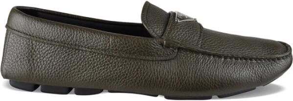 Prada Leren Loafers