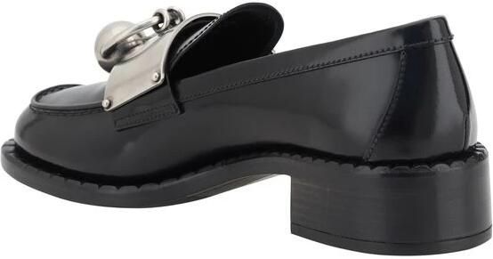 Prada Leren Loafers met Blokhak - Foto 2
