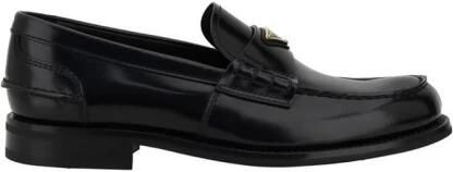 Prada Leren loafers met geborstelde finish