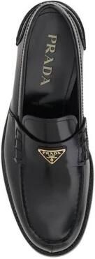 Prada Leren loafers met geborstelde finish - Foto 2
