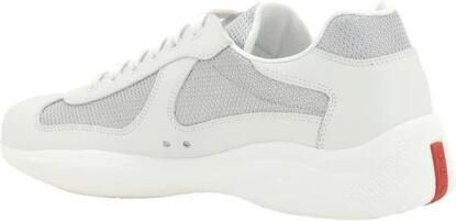 Prada Amerikaanse Sneakers Modern Stijlvol Vetersluiting - Foto 3