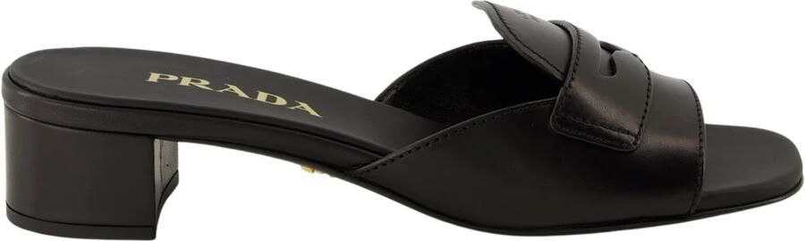 Prada Leren Mules