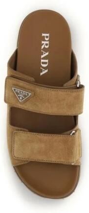 Prada Leren Sandalen met Bandjes - Foto 2