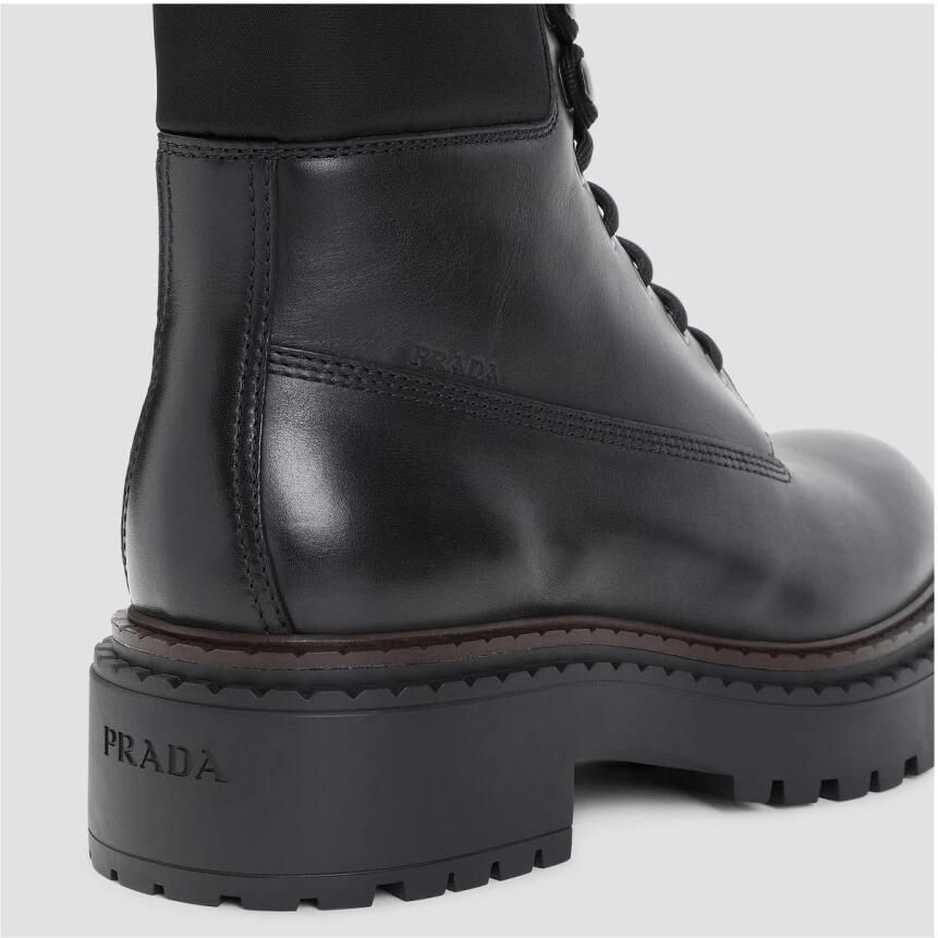 Prada Leren Veterlaars - Foto 2