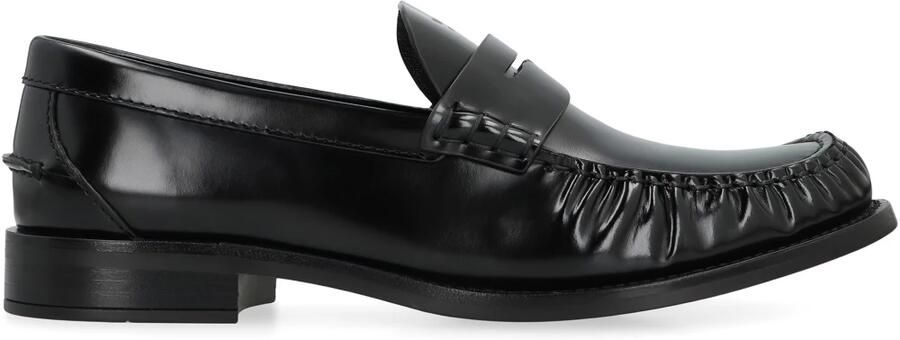 Prada Loafers van geborsteld leer