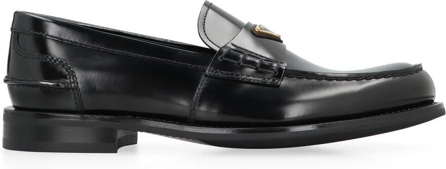 Prada Loafers van geborsteld leer