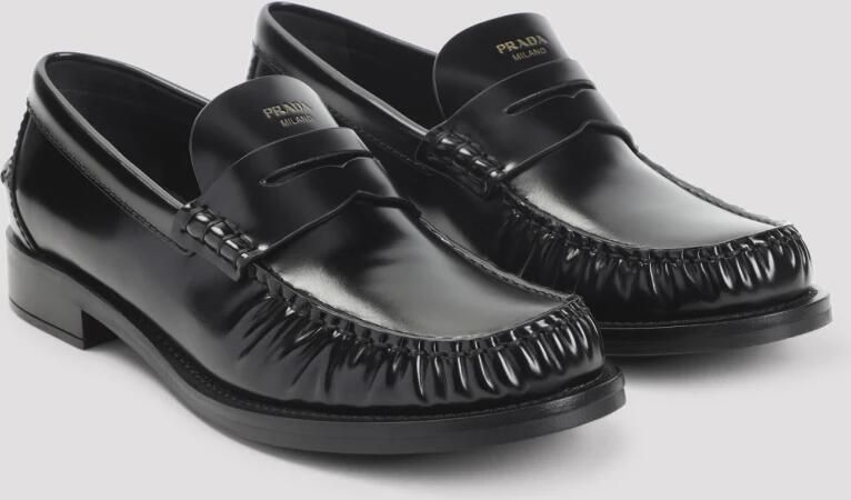 Prada Loafers van geborsteld leer - Foto 2