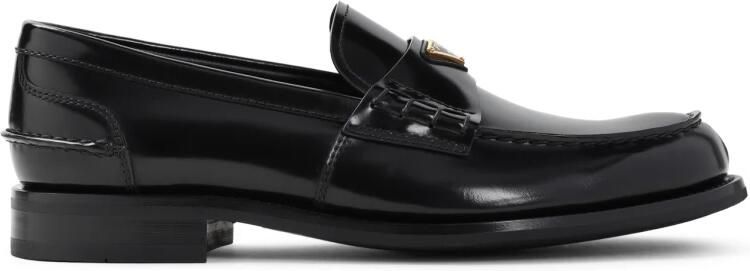 Prada Zwarte Veterschoenen Stijlvolle Look