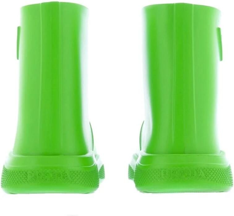 Prada Stijlvolle Logo Rubberlaarzen Groen Dames - Foto 2