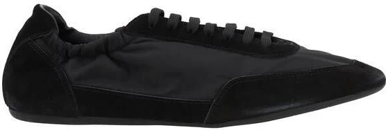 Prada Logoed Sneakers met Suède Details