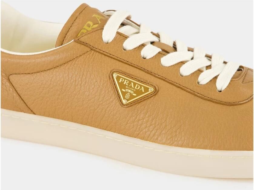 Prada Low-Top Leren Sneakers - Foto 2