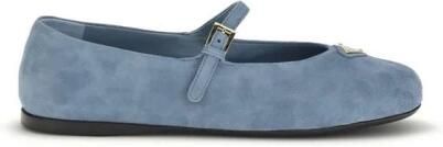 Prada Mary Jane ballerina's met versiering