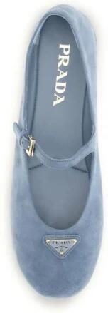 Prada Mary Jane ballerina's met versiering - Foto 2