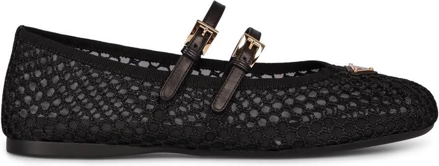 Prada Mesh Fabric Ballerinas